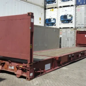 40ft used collapsible flat rack containers.webp
