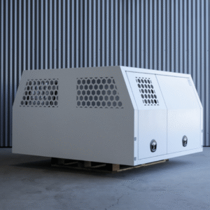 LC79 1700mm Full Dog Box Canopy Dog Door Replacement