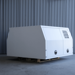 LC79 1700mm Full Dog Box Canopy Dry Door Replacement