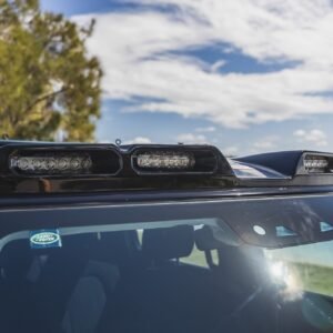 Light Bar 4 LED + Control Unit (Carbon Fibre)