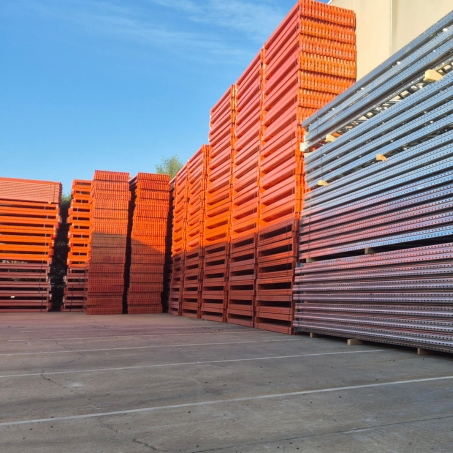 Second Hand Pallet Racking Axis Bundles – 3 Bay 8534H - Dexion Compatible