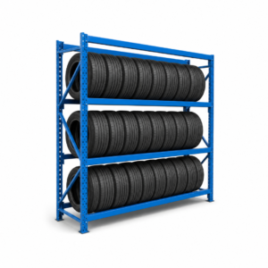 Tyre Rack Starter Bay With 4 Levels